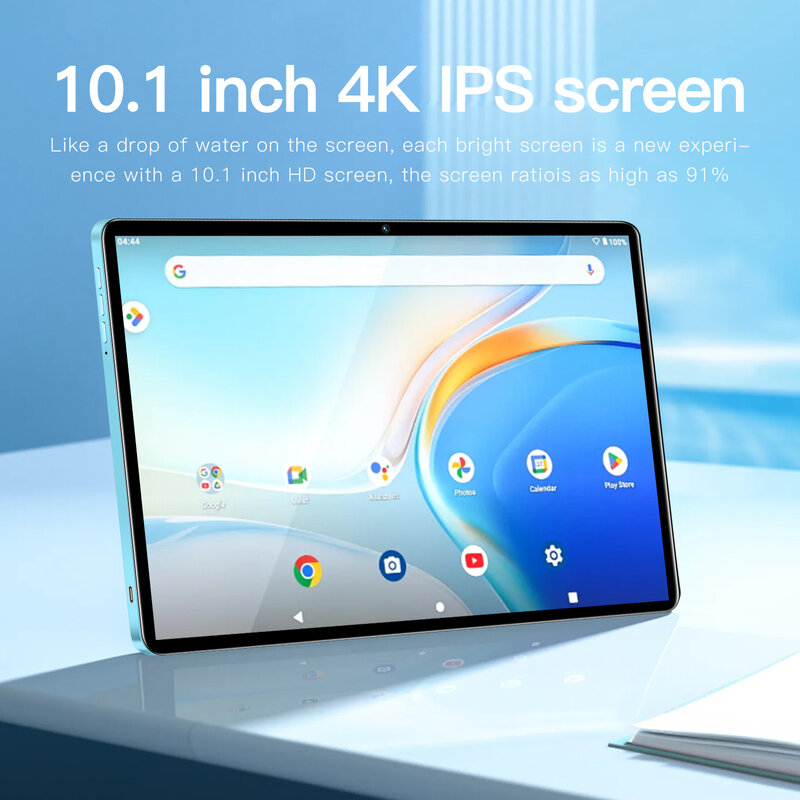 Pad 8 Pro Tablet Android, 10000mAh, Versão Global, 16GB + 1TB, 10,1 ", Qualcomm Snapdragon, 8 Gen 2, 10 Core, Novo