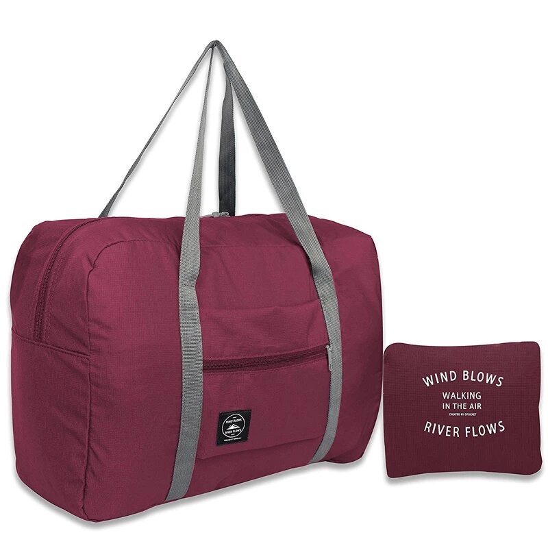 Hot Sell 2024 New Nylon Foldable Travel Bags Unisex Large Capacity Bag Luggage Women WaterProof Handbags Men Travel Bags