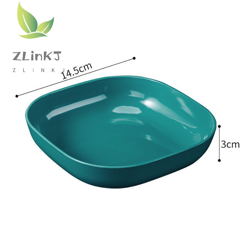 Spit Bone Dish Spit Bone Dish Home Snack Small Dish Salty Dish Plastic Snack Cake Dish Dining Table Garbage Plate Fruit Tray