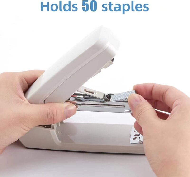 360° Rotary Stapler Creative Middle Spine Binding Staplers With Staples 24/6 24/8 Multi-position Book Binding Tools