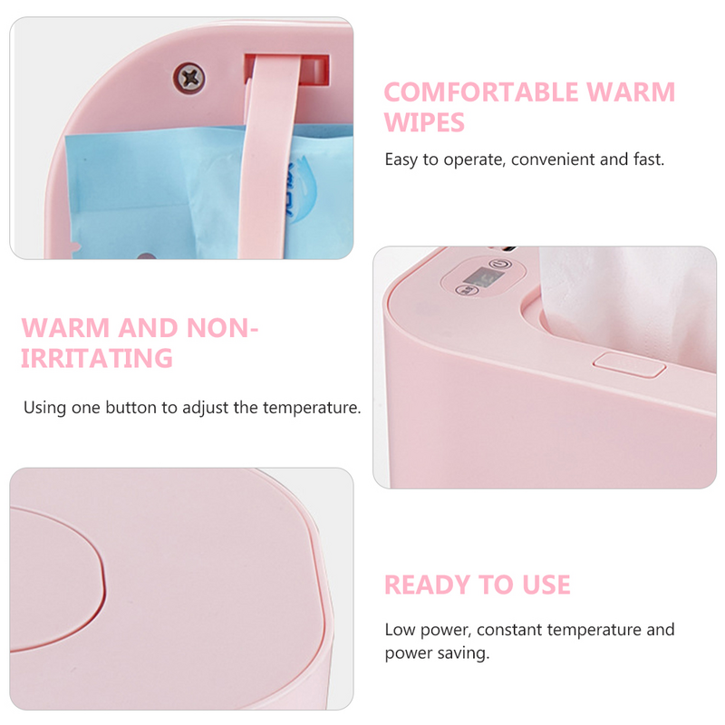1pc Baby Wipes Case Thermostat Wet Wipes Travel Wipe Warmer Wet Napkin Heating Storage Box