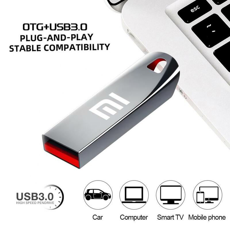 샤오미 USB 3.0 플래시 드라이브, 금속 방수 USB 펜 드라이브, 2TB 고속 펜 드라이브, 1TB, 512GB TYPE-C 메모리 USB 스틱, 2023 신제품