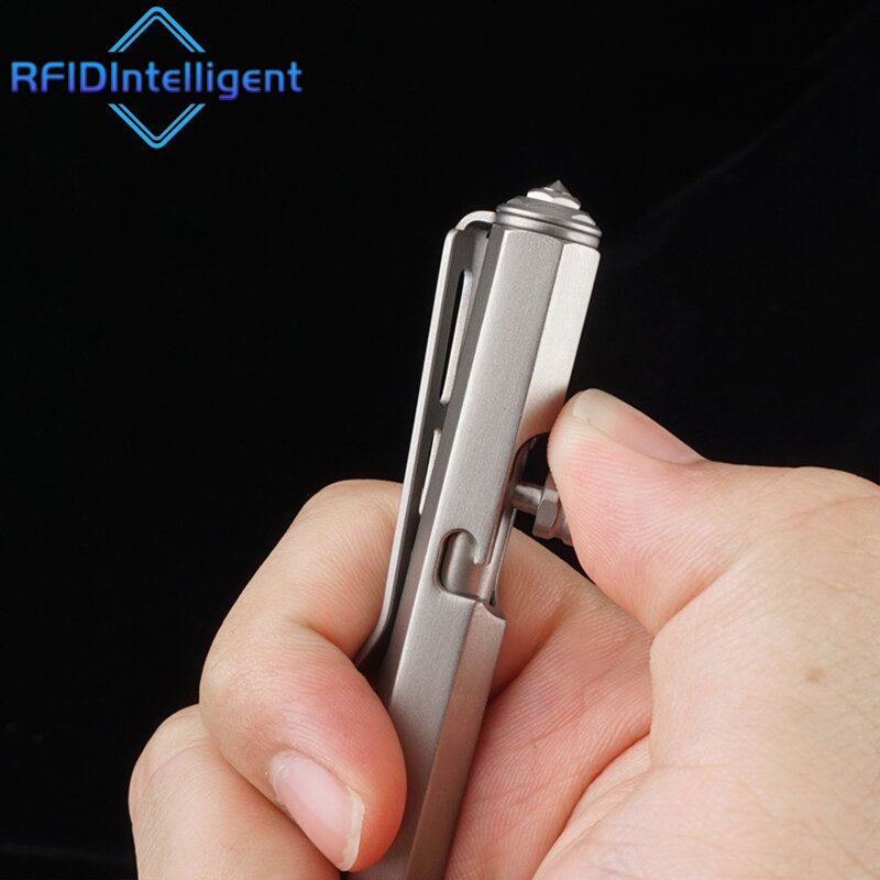 Multi-fungsi Titanium pena taktis Gel tinta pulpen pena pertahanan diri alat menulis Darurat kaca Breaker perlengkapan bertahan hidup