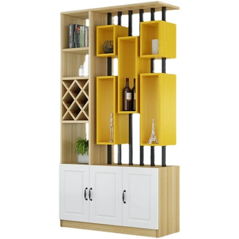 Vitrine de salon en bois moderne, armoires à vin françaises ou européennes, meubles de stockage simples, QF50JG