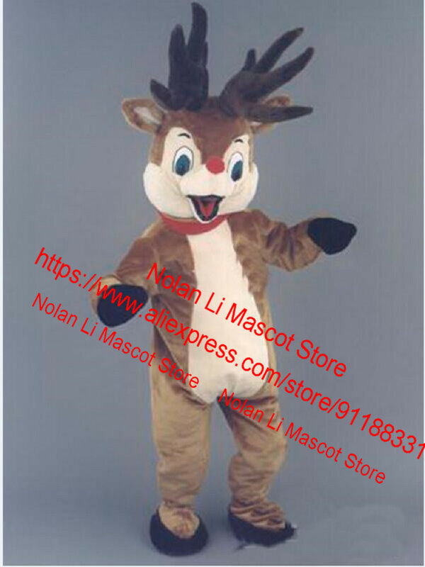 Gorąca wyprzedaż EVA Material kask jelenia kostium maskotka kreskówka zestaw Halloween urodziny Cosplay gra reklamowa Cosplay prezent świąteczny 609