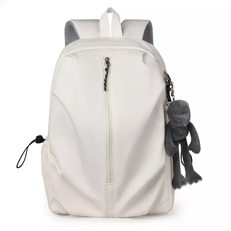 ソフトバック-大きなジッパー付きの高品質のバックパック,ナイロン製の学生バッグ,ファッショナブル,2024