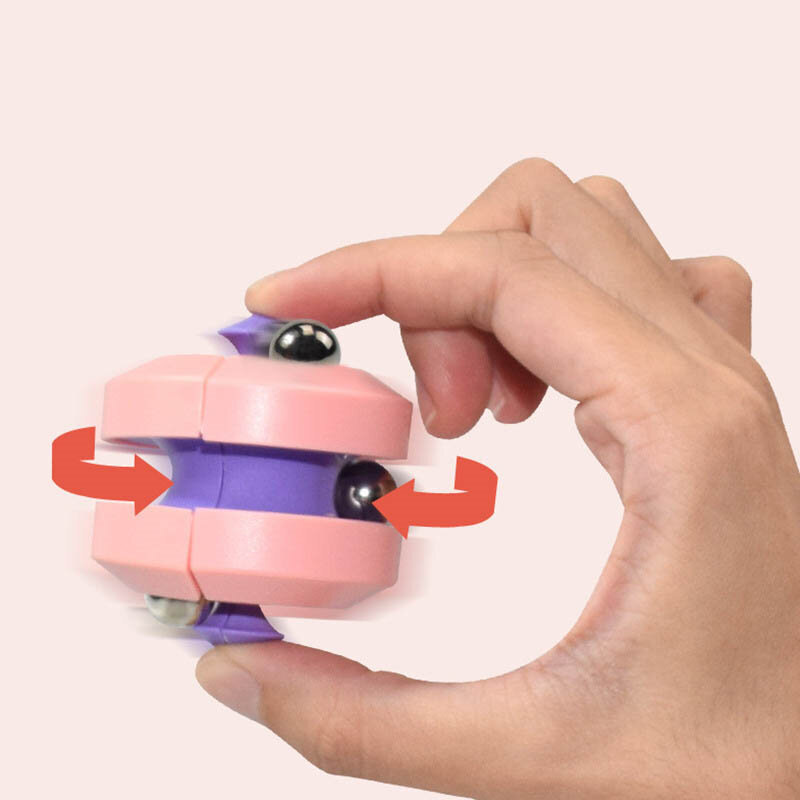 Creative Anti ความเครียดของเล่น Orbit ลูกปัด Hand Spinner Decompression ของเล่น Fidget สำหรับผู้ใหญ่เด็กของขวัญสร้างสรรค์ของเล่น