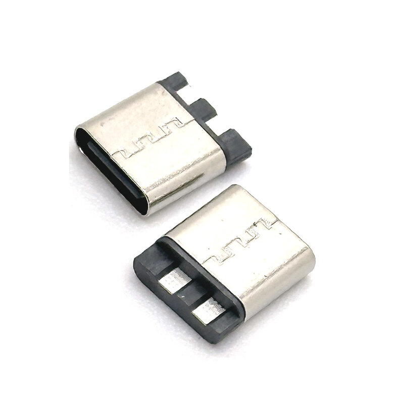 نوع C USB موصل شحن سريع ، 2 دبوس ، مقبس نوع C ، SMD ، DIP ، مقبس أنثى لـ b ، منفذ شحن تيار مرتفع ، نقل بيانات