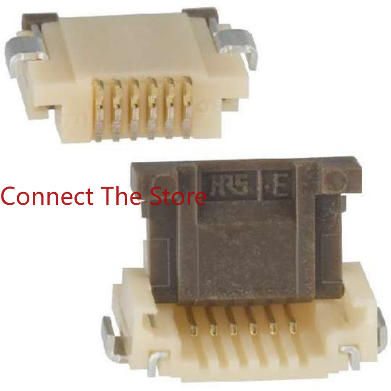 10PCS Connector FH12-6S-0.5SH (55) Spacing 0.5MM 6p Flip Type FPC Socket Original