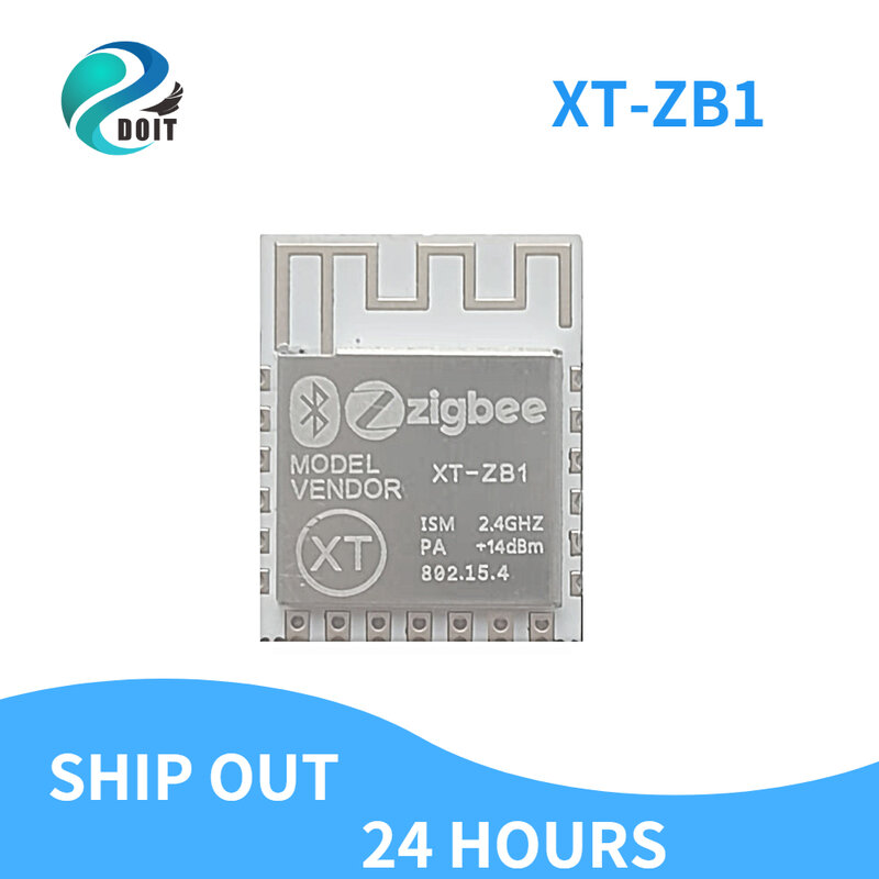 Zigbee3.0 + bluetooth 5.0 módulo XT-ZB1 módulo de transmissão transparente bl702 ultra