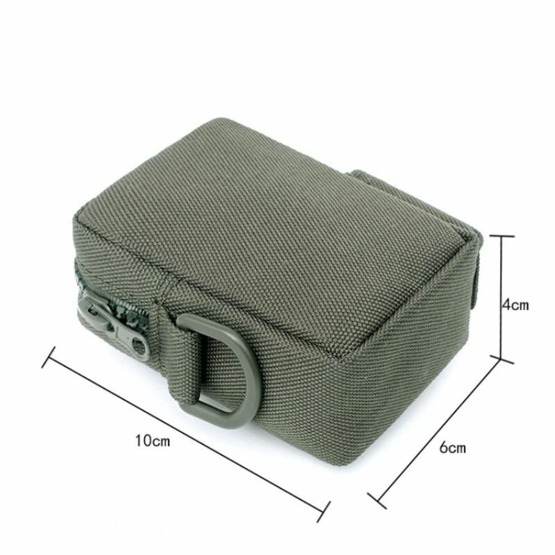 Mini EDC Tactical Molle Pouch Belt, Pacote de Cintura, Carteira Chave, Utilitário, Ao ar livre, Acessórios Esportivos, Caminhada, Bolsa de Caça