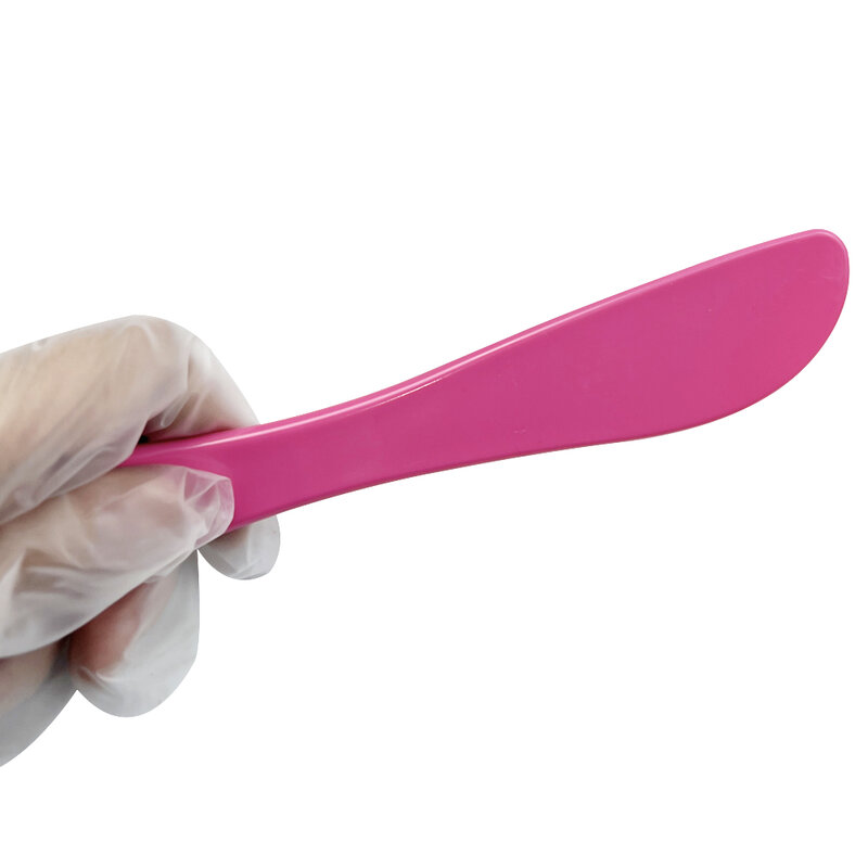 Espátula plástica flexível antiaderente, faca de mistura dental, ferramenta do técnico do laboratório, 1PC