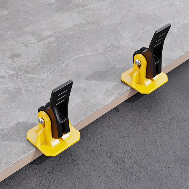 10Pcs Boden Fliesen Nivellierung System Clips Leveler Teller für die Fliesen Verlegung Befestigung Flache Keramik Wand Bau Werkzeuge
