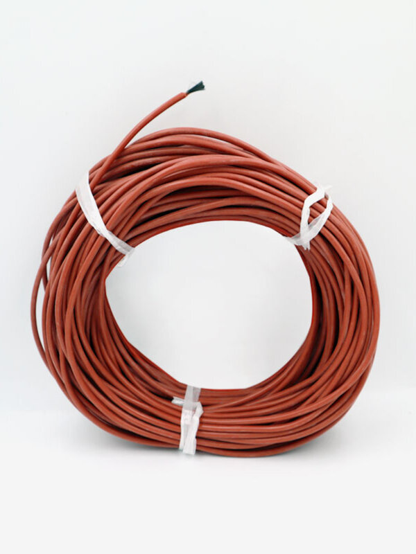 Нагревательный кабель, провод для обогрева 10-100 метров, инфракрасный кабель для теплого пола 12K 33 Ом/м, электрические Углеродные нагревательные провода