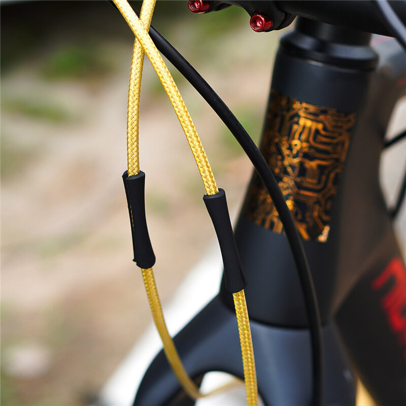 Chooee 자전거 시프터 케이블 편조 산악 도로 자전거 시프트 하우징 내부 와이어 키트, 사이클링 드레일러 시프트 라인 액세서리