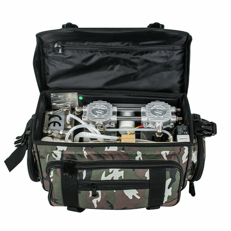 وحدة توربينات معدنية محمولة مع حقيبة ، تستخدم في السفر أو العمل الخارجي