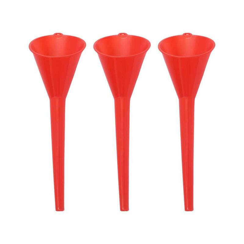 1/2/3 Pcs Refuelling Funnel Car/Motorcycle Long Stem Accessories Tools Carry Easy Car Funnel Refuelling To O4F7