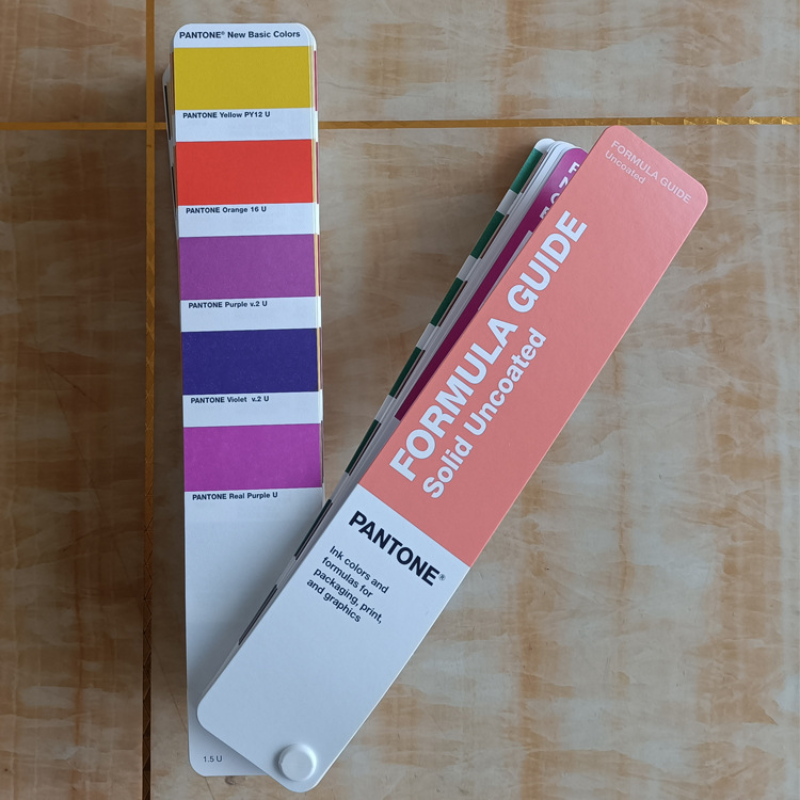 Tarjeta de Color Pantone U sin recubrimiento, GP1601B-U mate, 2022, nueva versión 2390
