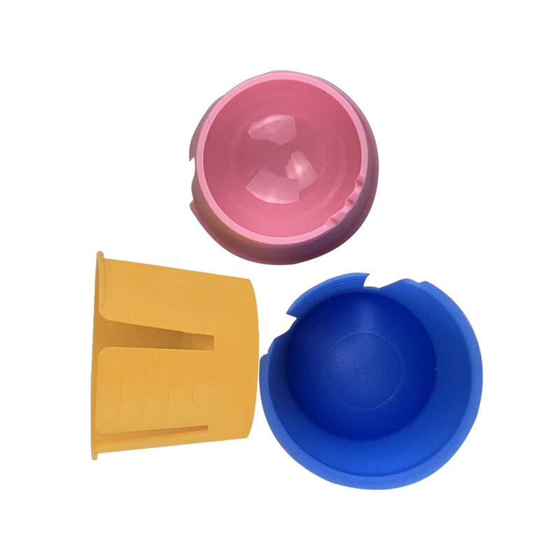 Pequenas Caixas De Mistura De Plástico, Ferramentas Dentárias, Gesso Descartável, Dental Colorfull Mixing Bowl, Materiais Orais, 10 Pcs