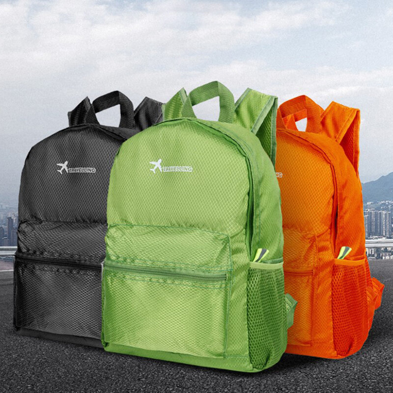 25L Lightweight Folding Backpack Men's Ultralight Waterproof Backpack Women's Travel Camping Hiking Backpack Customized