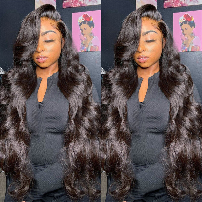 13x4 13x6 HD Lace Frontal Wig Human Hair Brazilian Body Wave Lace Front Wig Pre Plucked Glueless Lace Wigs for Women