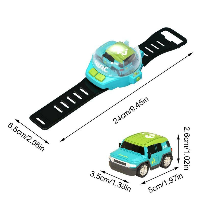 นาฬิกา mobil REMOTE CONTROL สำหรับเด็กนาฬิการถรถแข่งของเล่นข้อมือเด็กชาร์จ USB นาฬิกา mobil RC ขนาดเล็กสำหรับเด็กผู้ชายแบบโต้ตอบ
