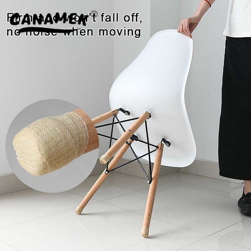 자체 접착 의자 다리 커버, 미끄럼 방지 테이블 다리 보호 가구 발 패드 포장 완충기, 재사용 가능