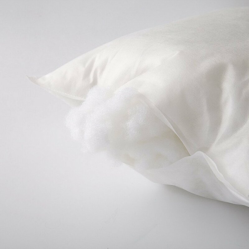45x45cm pp algodão travesseiro núcleo de cor sólida sofá carro hotel alta-elástico almofada núcleo casa macio almofada interior de enchimento algodão-acolchoado