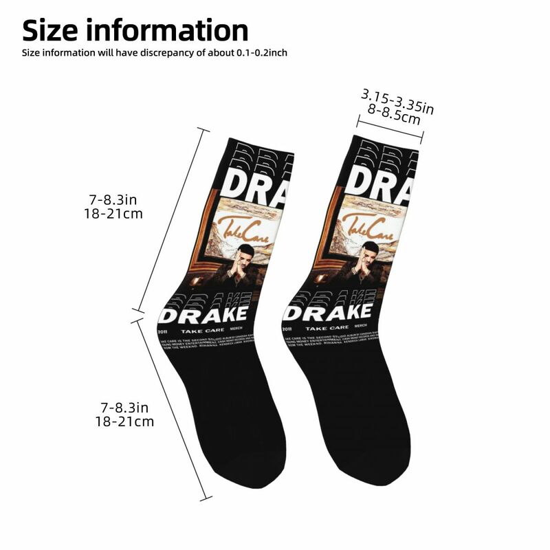 Drake kümmern sich um Album Design Kleid Socken Zubehör für Frauen Kompression druck Socken