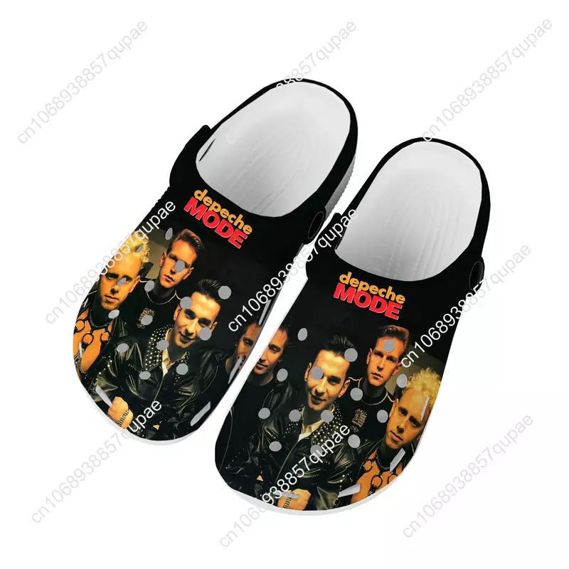 D-Depeche R-Rock Band Mode Home Clogs Custom Water Shoe Men Women Teenager Shoe Garden Clog Violator Sandals Beach Hole Slippers