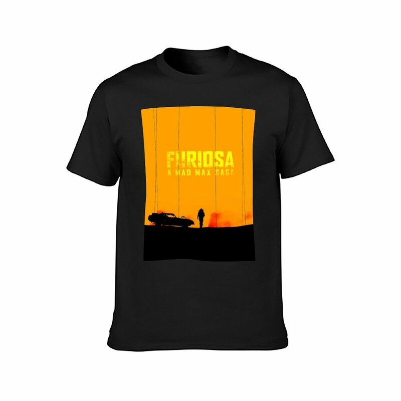 T-shirt vintage Furiosa A Mad Max Saga pour homme, vêtement de sport pour garçon