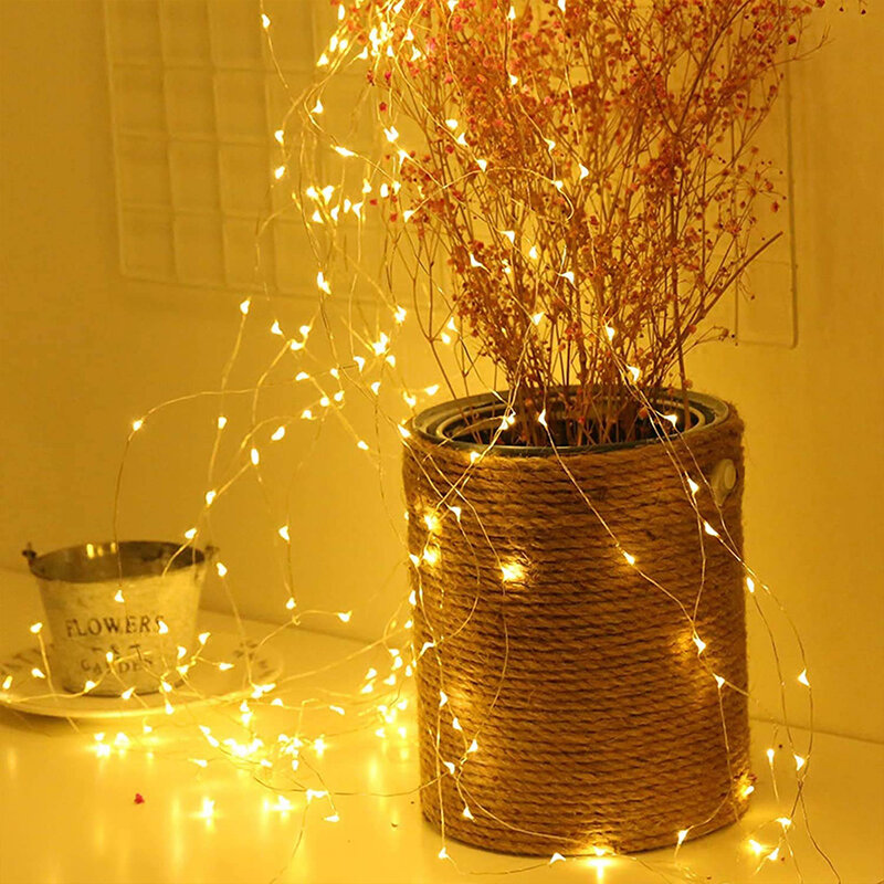 String Light Outdoor Copper Wire Lamp Decoration Ornament Home Decor
