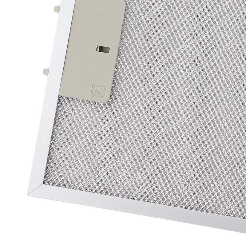 Filter logam lemak Filter aksesoris dapur 1 Buah 5 lapisan baja tahan karat cocok untuk Rentang kap Modern berguna