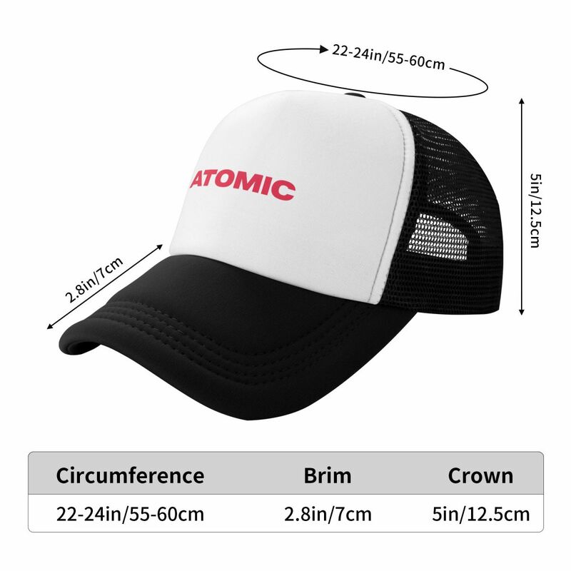 ATOMIC Baseball Cap Designer Hat Sports Cap Christmas Hat Golf Boy Child Women's