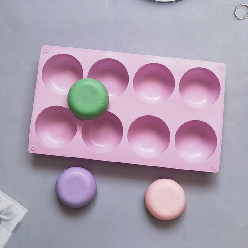 Fondant Mold Easy Cleaning Lollipop Mold Oven Safe DIY Baking  Convenient Fondant Silicone Mold Soap Candle Mould