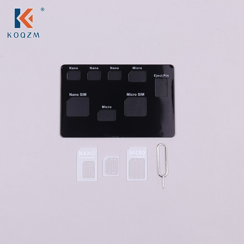 Slim SIM Card Holder And Microsd Card Case Storage And Phone Pin Included