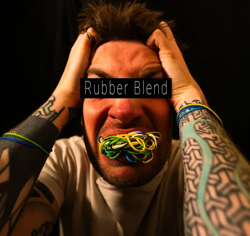 Rubber Blend by Dr. Cyril Thomas -Magic tricks