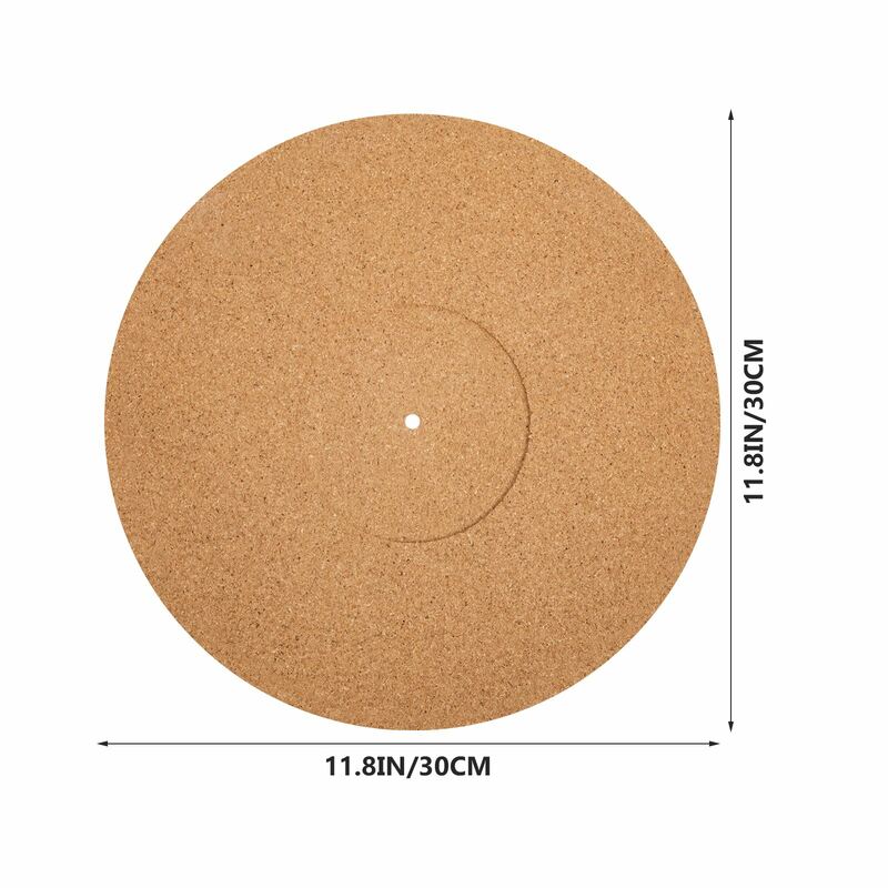 12 inch Vinyl Record Mat Turntable Slipmat Decked Accessories Protective Cork Pad Records