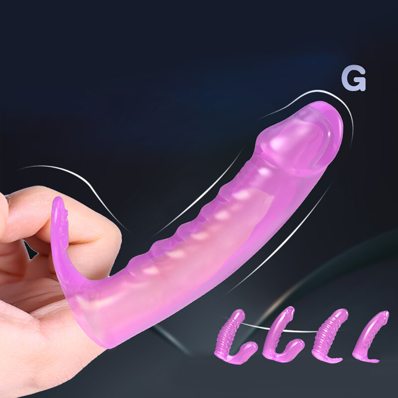 Finger Sleeve G Spot Massage Clitoris Stimulator Sex Toy For Women Female Masturbator Vagina Flirting Sex Product