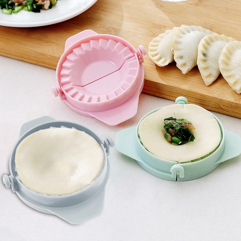 Prensa creativa para hacer dumplings, molde para hacer dumplings con eje activo, aparato de cocina para el hogar