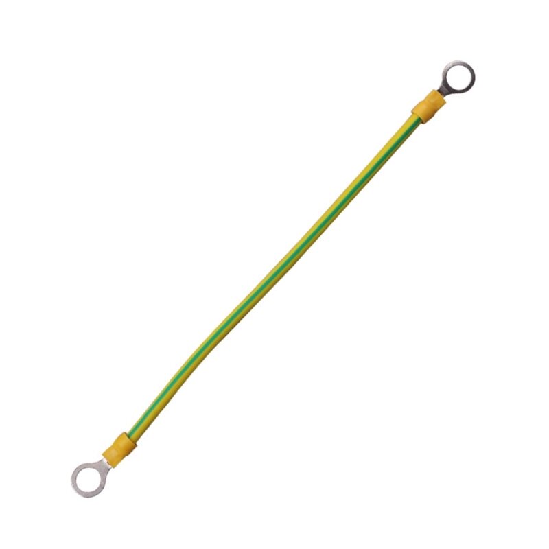 Фотоэлектрический заземляющий провод, желтый, зеленый, размер отверстия 9 мм для заземляющего провода утечки