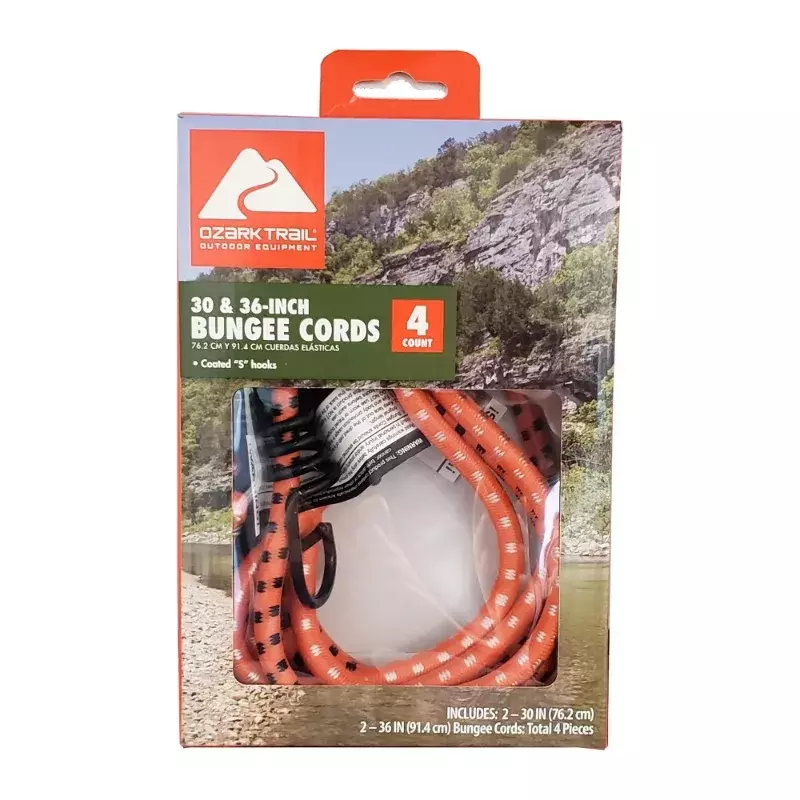 Ozark Trail® Rubber Bungee Cords 4 Count Box