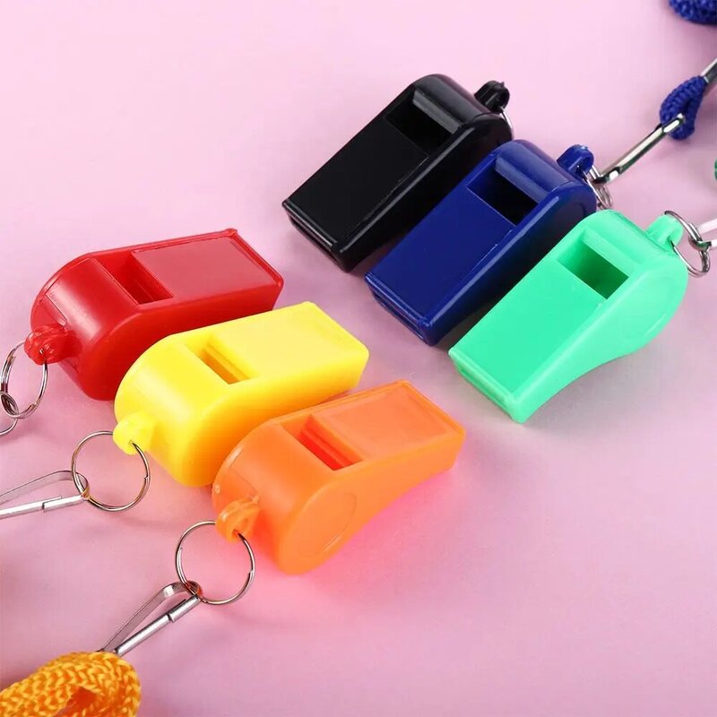 Professional Cheer Sports With Lanyard Basketball Whistle Whistle Outdoor Survival Tool Referee Whistle Cheerleading Tool