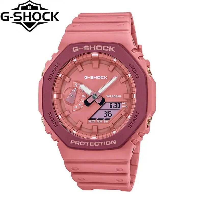 G-SHOCK GA-2100 Series Men's Quartz Wristwatches Fashion Multi-functional Outdoor Sports Watches Dial Dual Display Couple Watch.