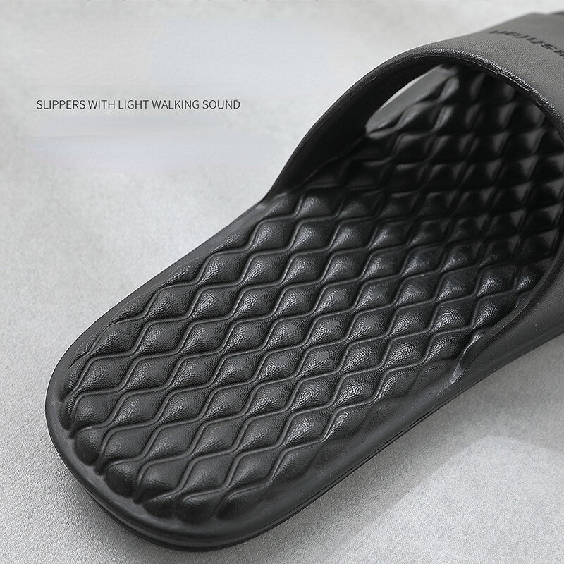 남성용 여름 비치 홈 신발, 여성용 슬리퍼, 야외 슬라이드 미끄럼 방지 밑창, 두꺼운 플랫 플랫폼 플립 플롭