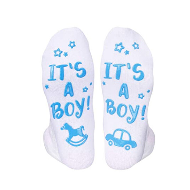 Arbeit und Lieferung Inspirational Fun Non Skid Push Socken für Mutterschaft-"Baby sind Sie Wert Es!"
