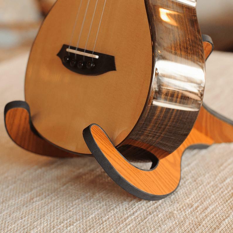 Подставка для укулеле и скрипки, деревянный складной держатель, складная вертикальная стойка для дисплея, аксессуары