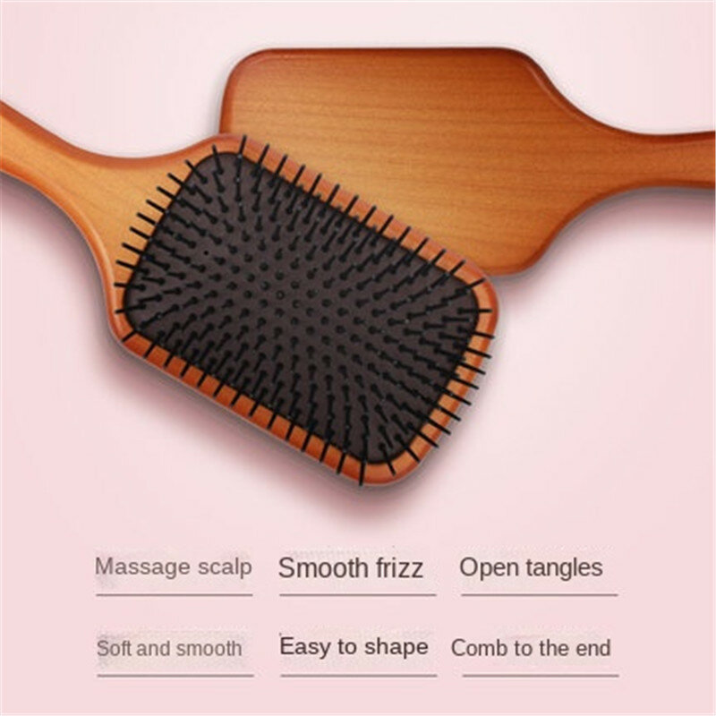 For Aveda’s Portable Air Cushion Massage Comb and Anti-Static Detangling Hairbrush Set for Salon-Quality Hair Styling Gift parts