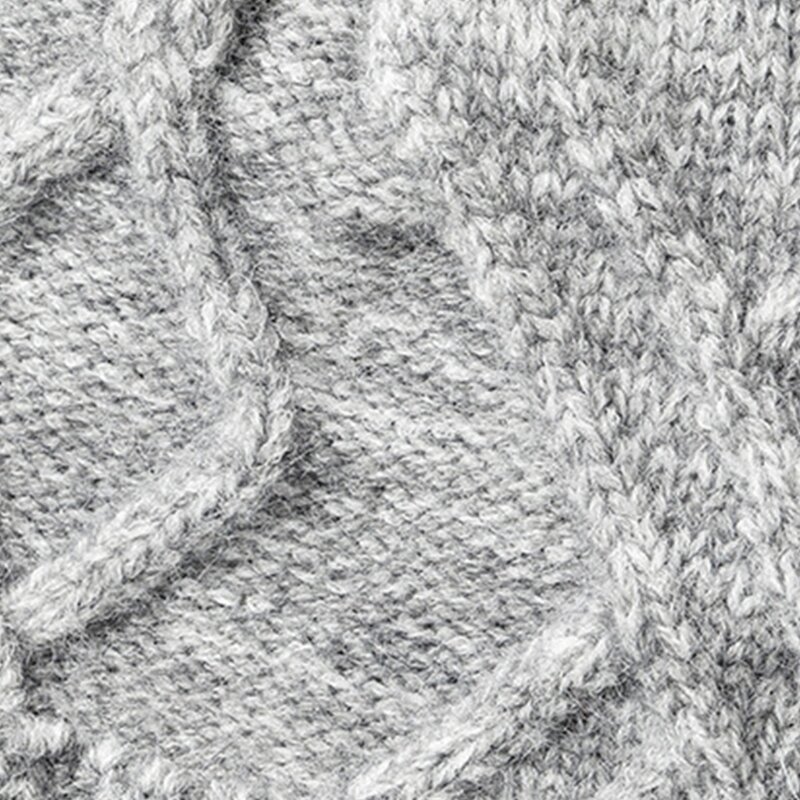 Gorro invierno tejido con Cable para mujer, 2 piezas, con guantes con dedos completos, conjunto manoplas, gorro térmico