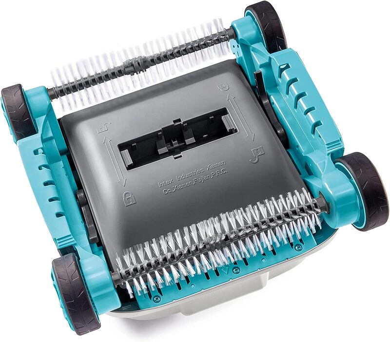 INTEX 28005E ZX300 Deluxe автоматический очиститель для бассейна с высоким давлением: для больших бассейнов-очищает пол и стены бассейна